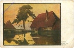Hecker: Mühle am Weiher