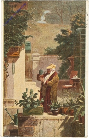 ak210882 Spitzweg, Carl: Der Kaktusfreund