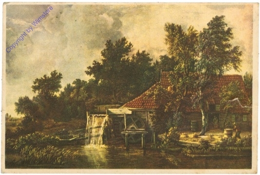 ak210885 Hobbema: Watermolen