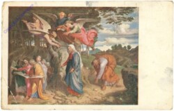 Führich: Der Gang Mariens über das Gebirge