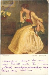 ak210919 Von Blaas, Karl Th.: Versonnen