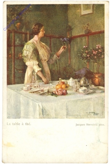 ak210921 Sternfeld, Jacques: La table a the
