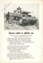 Panzer rollen in Afrika vor