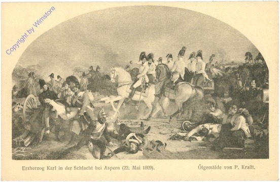 Erzherzog Karl in der Schlacht bei Aspern