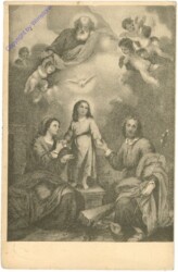 Hl. Familie mit Engeln
