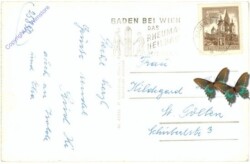 Baden, Blumenuhr und Trinkhalle
