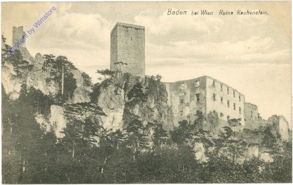 Baden, Ruine Rauhenstein