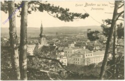 ak211084 Baden, Panorama