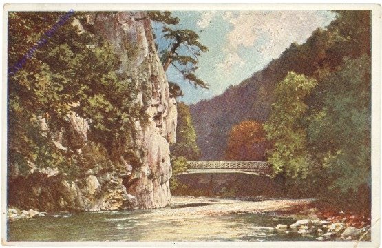 Baden, Antonsbrücke im Helenental
