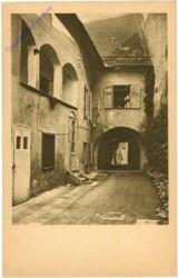 ak211093 Baden, Alter Hof in der Frauengasse