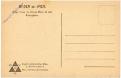 Baden, Altes Haus in einem Hofe in der Renngasse