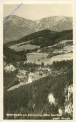 Breitenstein, gegen Raxalpe