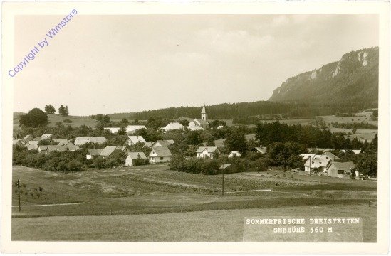 Dreistetten, Ortsansicht