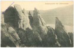 Dürnstein, Felsenpartie bei Dürnstein