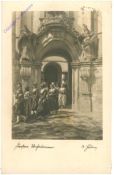 Dürnstein, Kirchgängerinnen