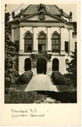 Eckartsau, Jagdschloss, Westportal