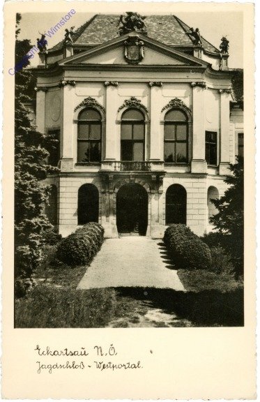 ak211140 Eckartsau, Jagdschloss, Westportal