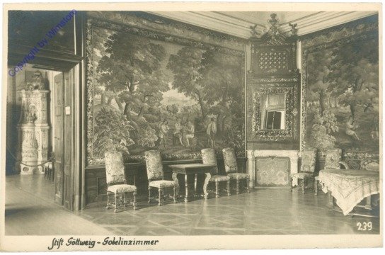Furth bei Göttweig, Stift, Gobelinzimmer