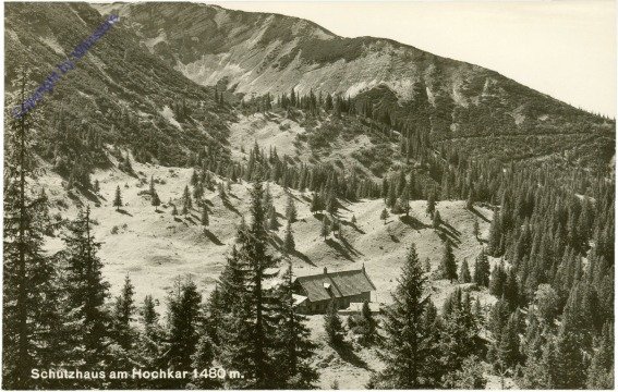 ak211182 Göstling, Schutzhaus am Hochkar