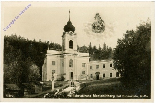 ak211199 Gutenstein, Wallfahrtskirche Mariahilfberg