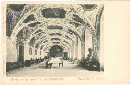 Heiligenkreuz, Speisesaal 17. Jahrh.