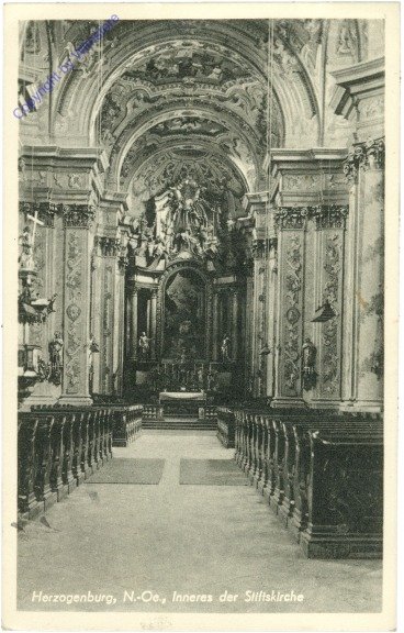 ak211229 Herzogenburg, Inneres der Stiftskirche