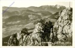 Hohe Wand, Kanzelgrate