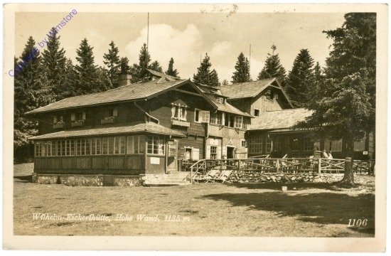 Hohe Wand, Wilhelm-Eicherthütte