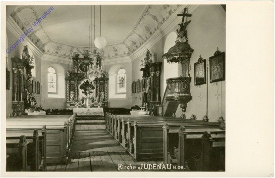 ak211268 Judenau, Kirche