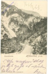 Kaiserbrunn, Spannbrücke, Höllenthal