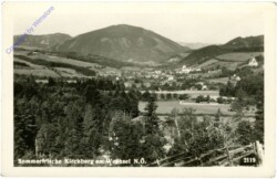 Kirchberg am Wechsel, Ortsansicht