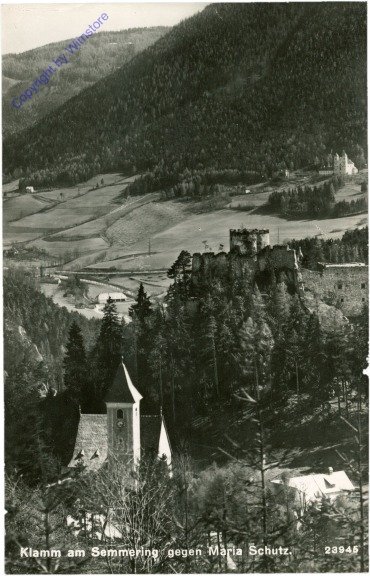 Klamm am Semmering, gegen Maria Schütz
