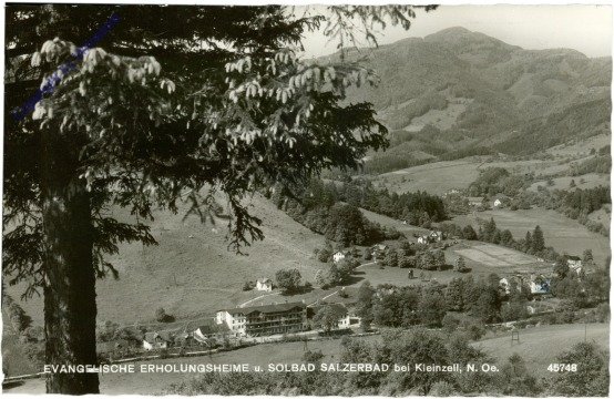 Kleinzell, Evang. Erholungsheime u. Solbad Salzerbad