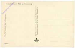 Küb am Semmering, Ortsansicht