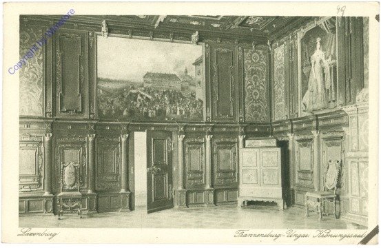 Laxenburg, Franzensburg, Ungar.. Krönungssaal