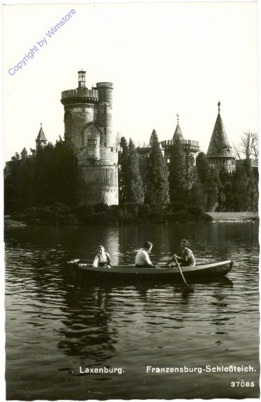 Laxenburg, Franzensburg, Schloßteich