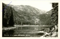 Lunz am See, Obersee, gegen Dürrenstein