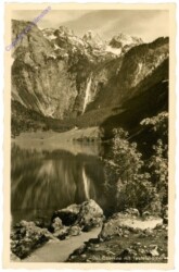 Lunz am See, Obersee mit Teufelshörner