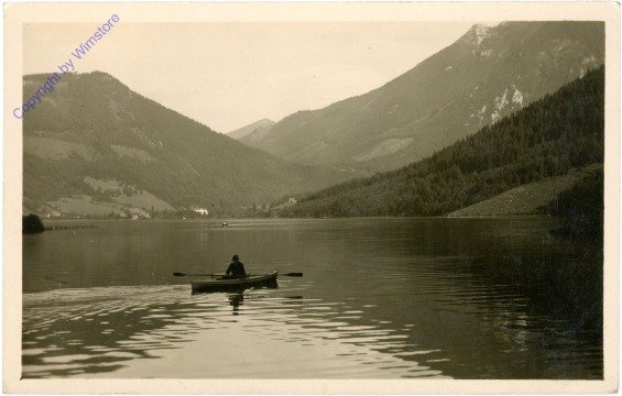 Lunzersee, mit dem Scheiblingstein
