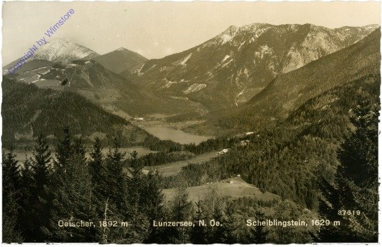 Lunzersee, Ötscher, Scheiblingstein