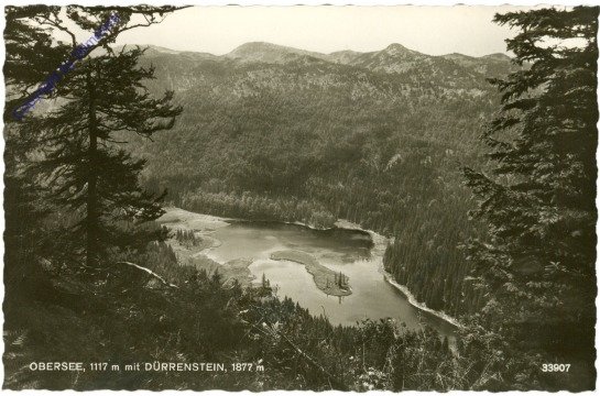 Lunzersee, Obersee mit Dürrenstein