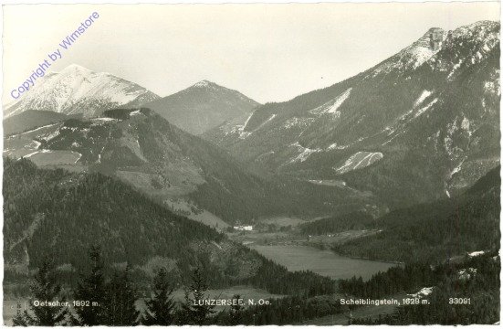Lunzersee, Ötscher, Scheiblingstein