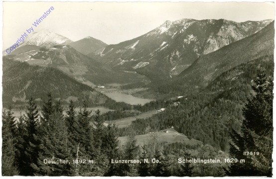 Lunzersee, Ötscher, Scheiblingstein