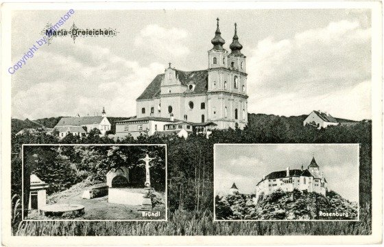 Maria Dreieichen, Wallfahrtskirche, Multiansicht