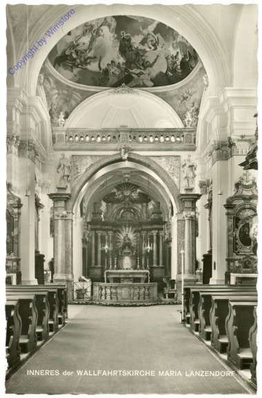 Maria Lanzendorf, Wallfahrtskirche, Inneres