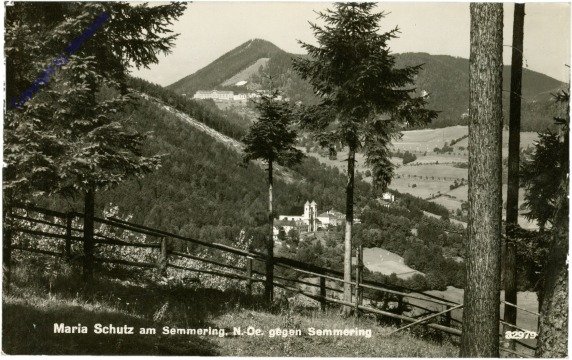 Maria Schutz am Semmering, gegen Semmering