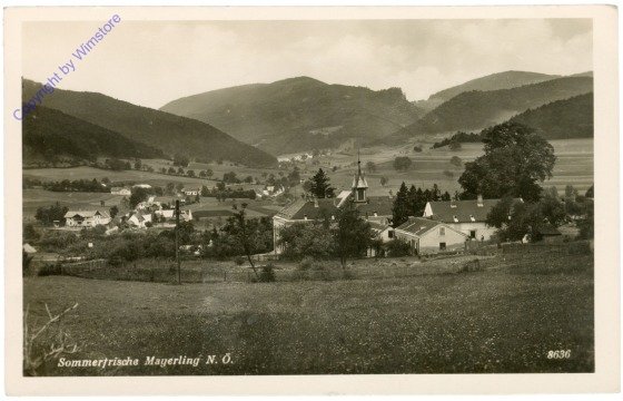 Mayerling, Ortsansicht