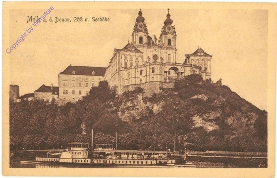 Melk, Ansicht Stift