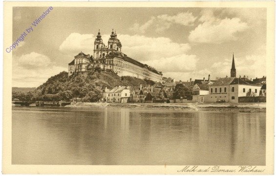 Melk, Ansicht Stift