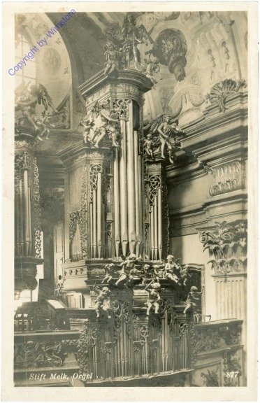 Melk, Stift, Orgel